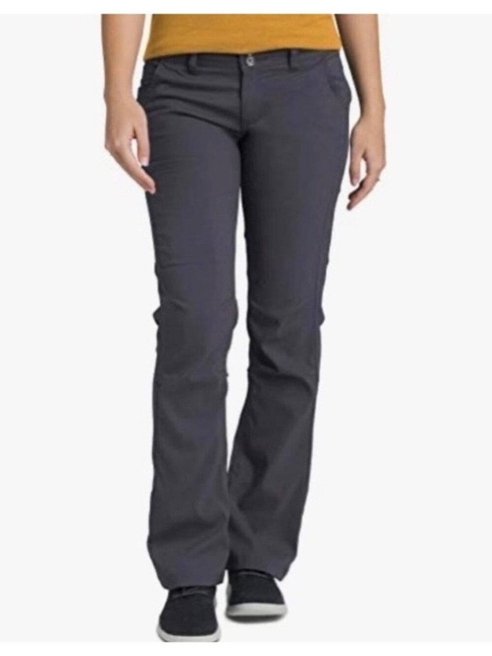 Prana Charcoal Grey Halle Hiking Pant Size 12